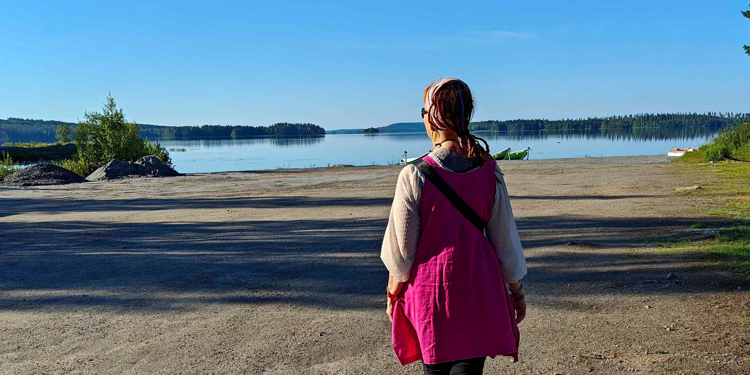 Rentouttava mielikuvamatka meren rannalle